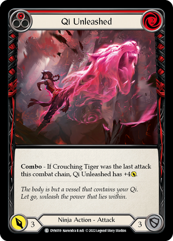 Qi Unleashed (Red) [DYN059] (Dynasty)