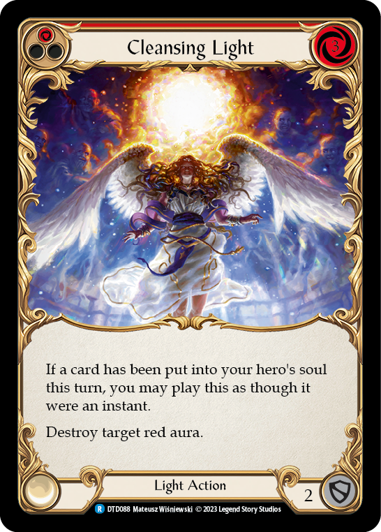 Cleansing Light (Red) [DTD088] (Dusk Till Dawn)  Rainbow Foil