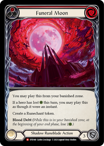 Funeral Moon [DTD140] (Dusk Till Dawn)  Rainbow Foil