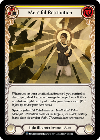 Merciful Retribution [U-MON012-RF] (Monarch Unlimited)  Unlimited Rainbow Foil