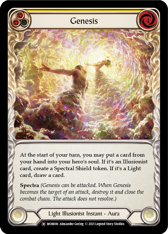 Genesis [U-MON006-RF] (Monarch Unlimited)  Unlimited Rainbow Foil