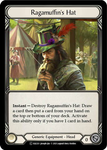 Ragamuffin's Hat [U-ELE233] (Tales of Aria Unlimited)  Unlimited Rainbow Foil