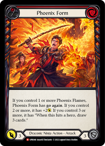 Phoenix Form [UPR048] (Uprising)  Rainbow Foil