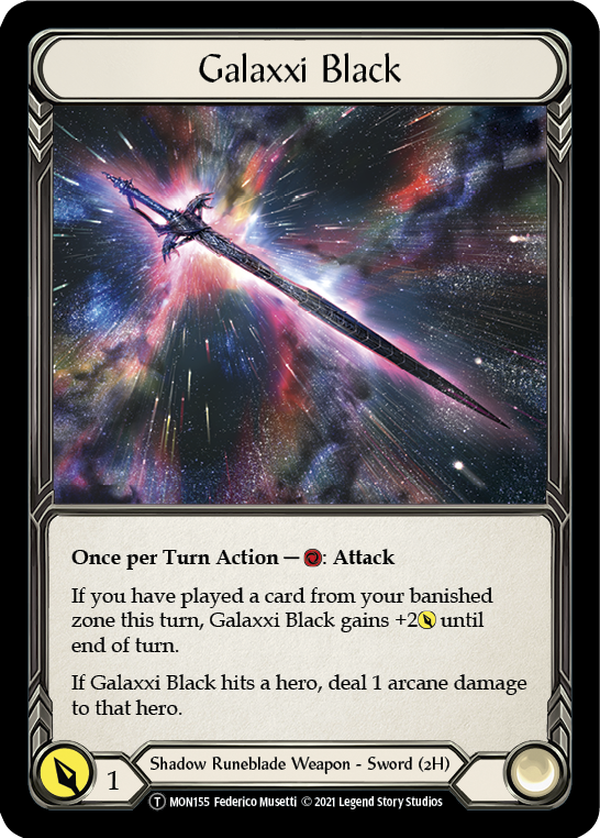 Soul Shackle // Galaxxi Black [U-MON186 // U-MON155] (Monarch Unlimited)  Unlimited Normal