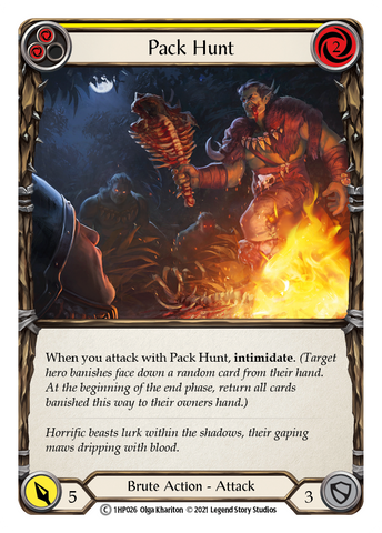 Pack Hunt (Yellow) [1HP026] (History Pack 1)