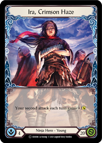 Ira, Crimson Haze [U-CRU046] (Crucible of War Unlimited)  Unlimited Rainbow Foil