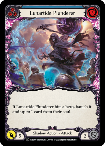 Lunartide Plunderer (Blue) [U-MON208] (Monarch Unlimited)  Unlimited Normal